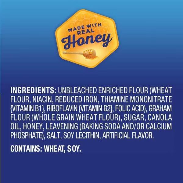 Nabisco Honey Maid Graham Crackers 14.4 oz., PK12, Honey Maid, Mfr#: 00463